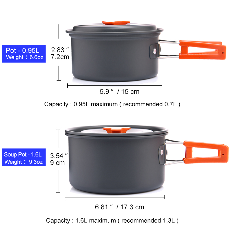 Widea Camping Outdoor Kookgere - Camping Cooking And Dining Set recensie en prijs