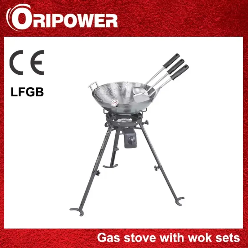 Buiten gas camping kookgrill f - Camping Cooking Wok recensie en prijs