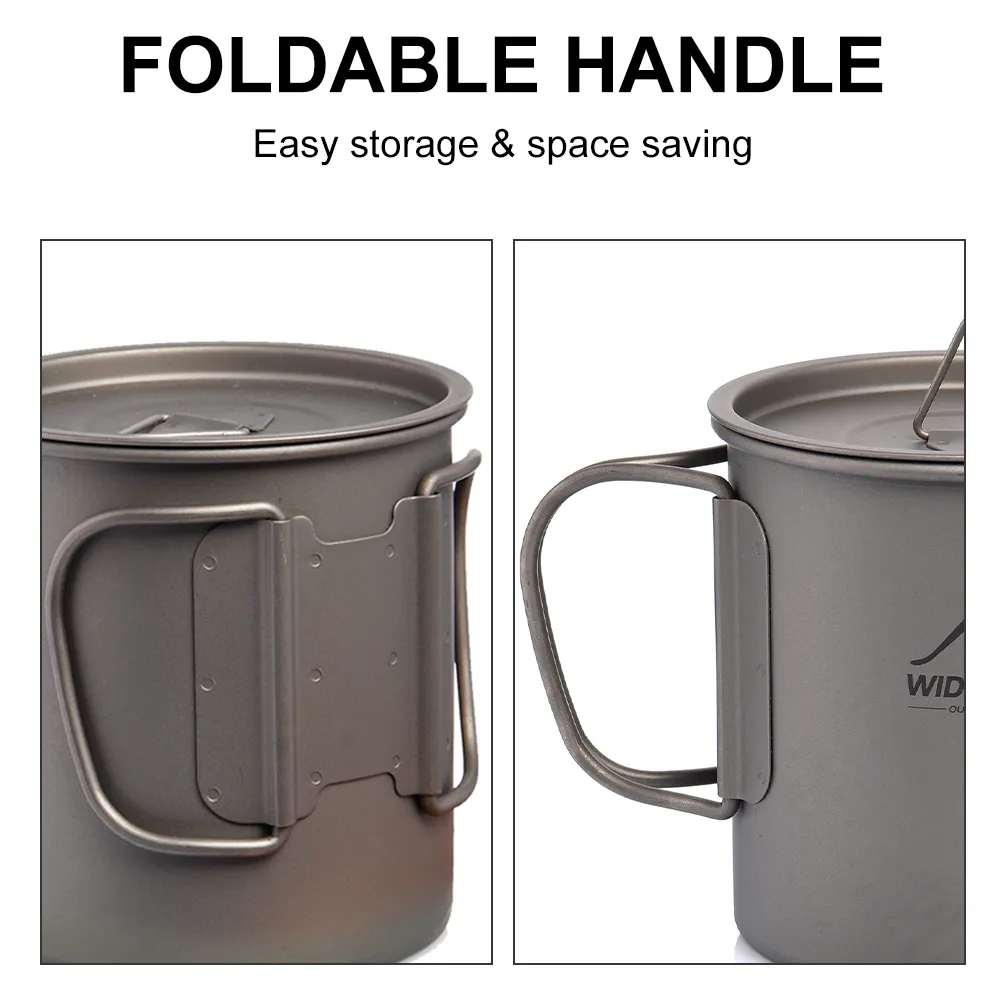Widesea Camping Mok Titanium C - Camping Cooking And Dining Set recensie en prijs