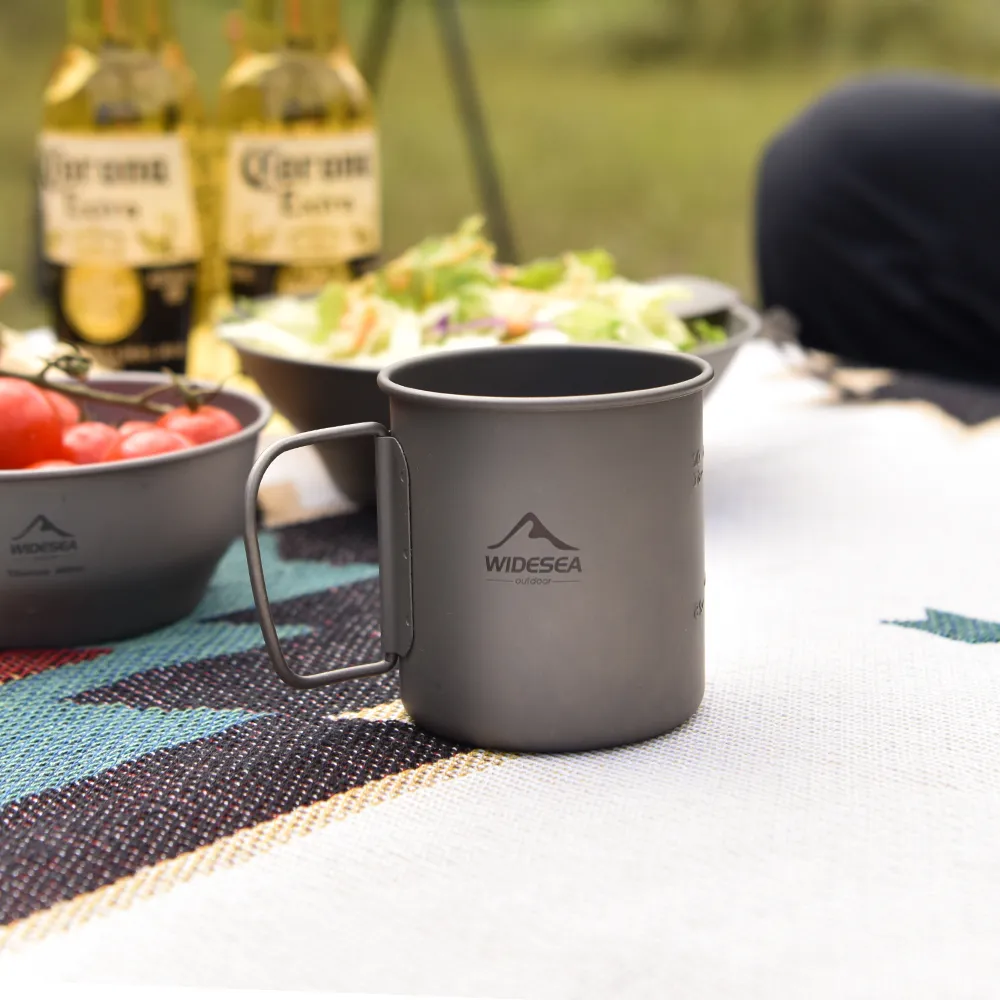 Widesea Camping Mok Titanium C - Camping Cooking And Dining Set recensie en prijs