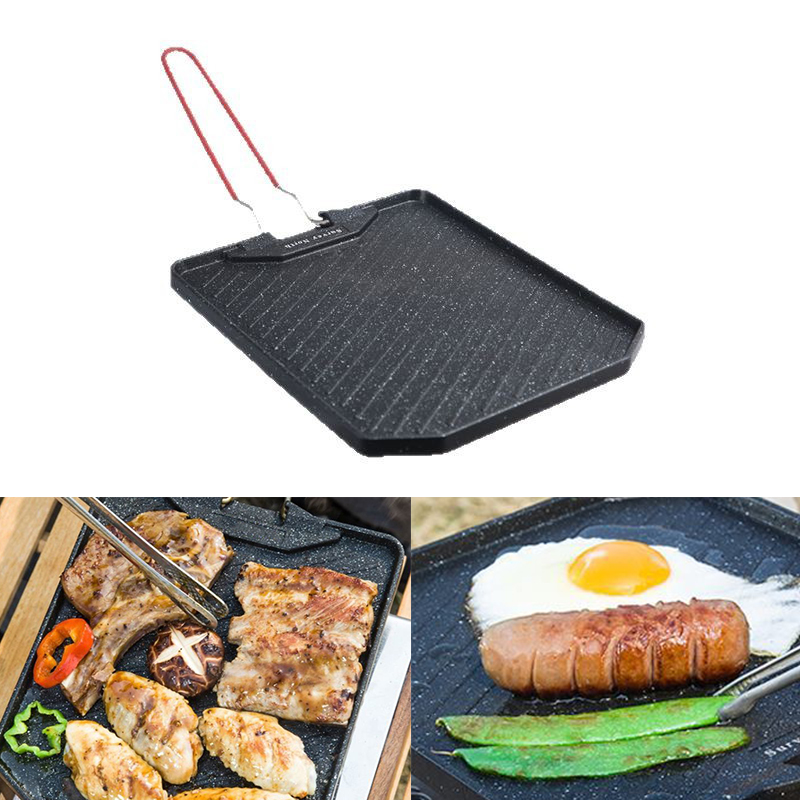 Outdoor camping barbecuepan Hu - Camping Cooking Wok recensie en prijs