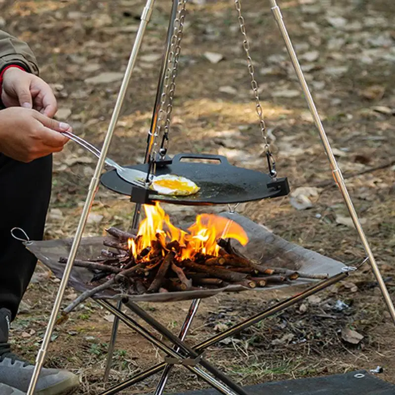 Aluminium kampvuur driepoot, d - Camping Cooking Pot Tripod recensie en prijs