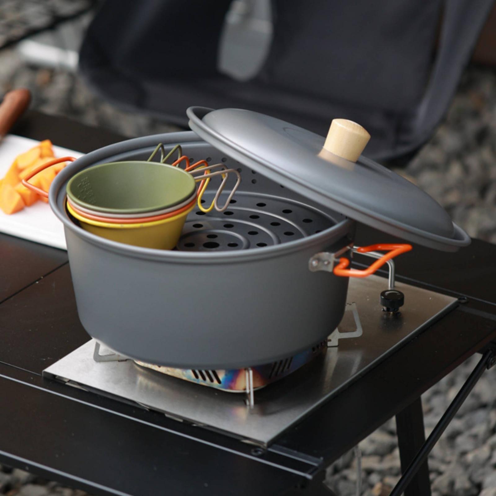 Buiten kookvat grote capacitei - Camping Cooking Vessel recensie en prijs