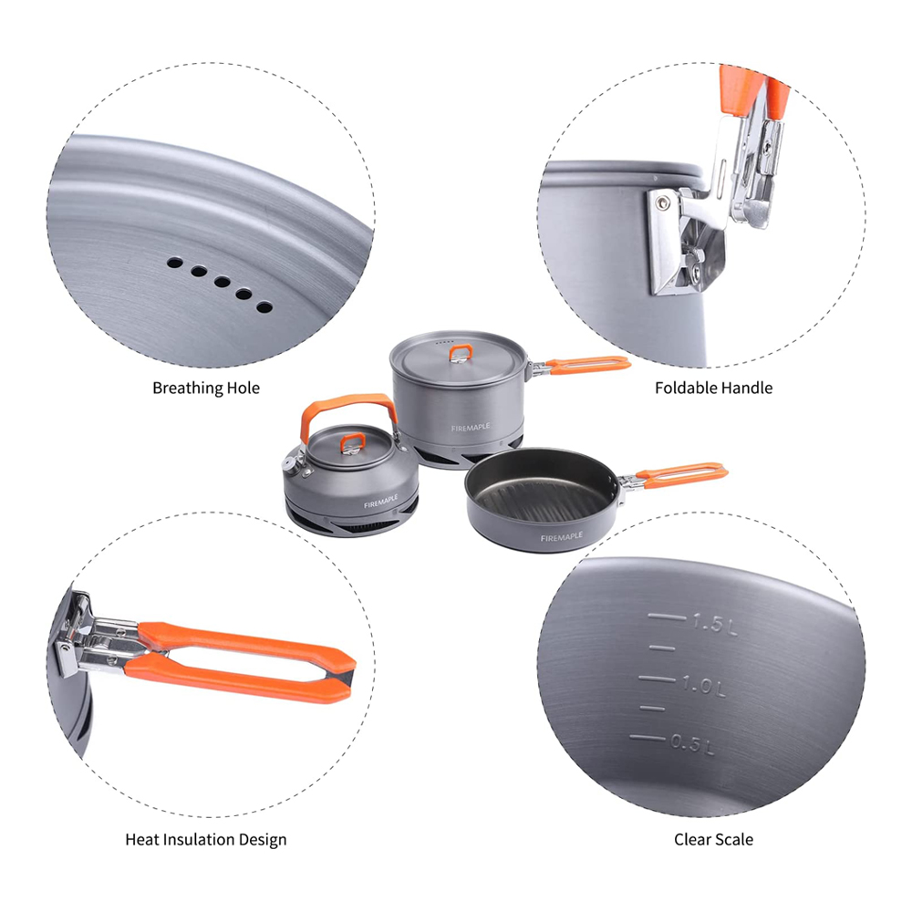 Fire Maple Camping Kookgerei G - Camping Cooking And Dining Set recensie en prijs