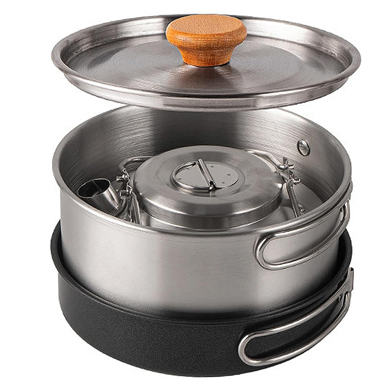 Hoogwaardig 304 roestvrijstale - Camping Cooking Kettle recensie en prijs