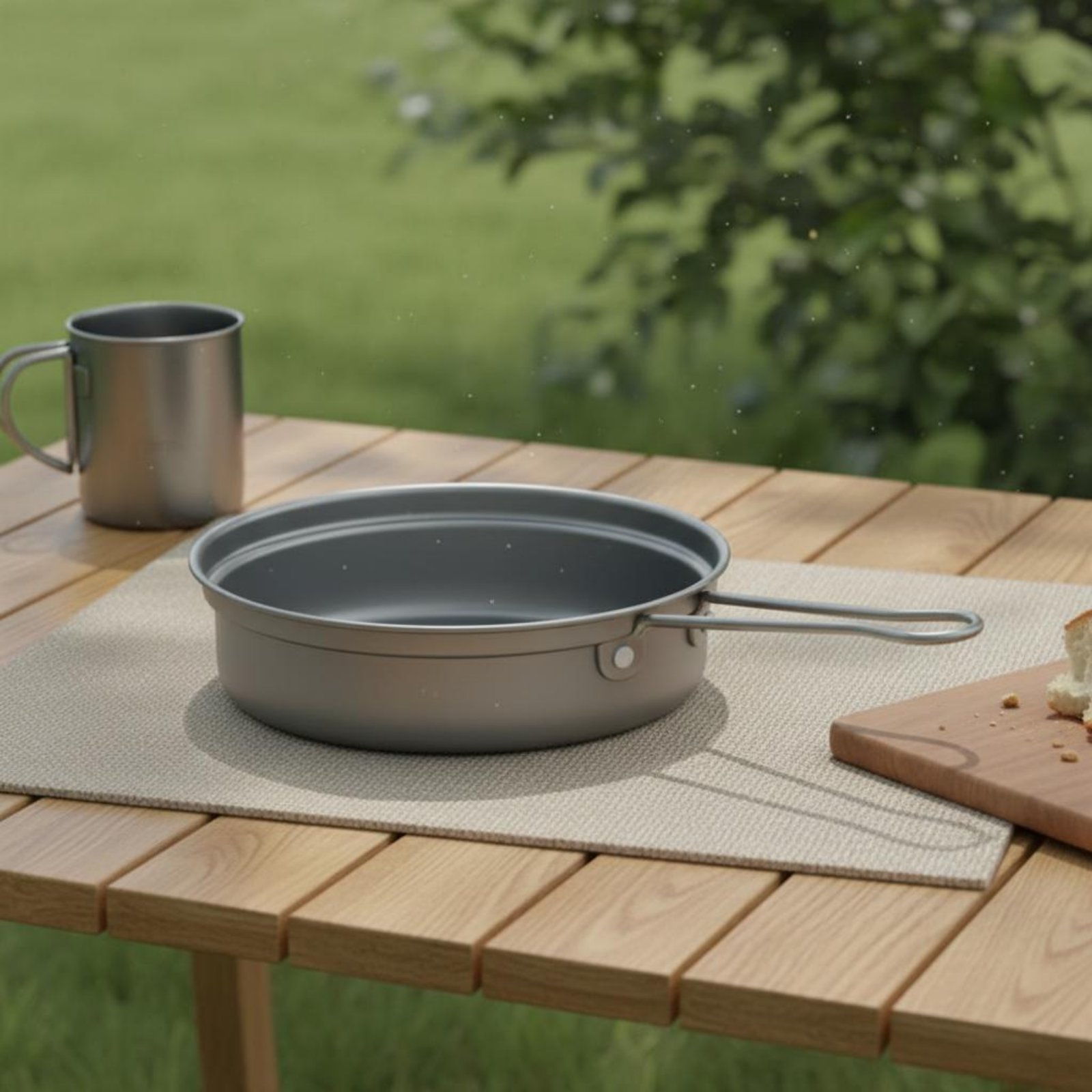 2-delige metalen campingkookse - Camping Cooking And Dining Set recensie en prijs