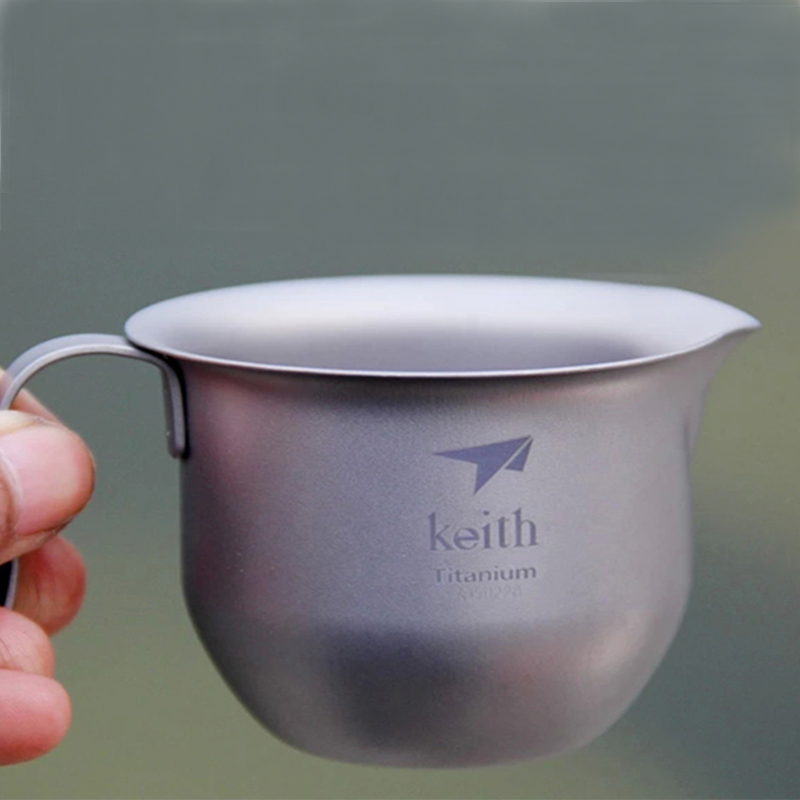 Keith Titanium Kung Fu Thee Se - Camping Cooking Set With Kettle recensie en prijs