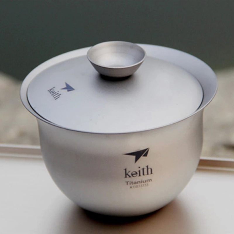 Keith Titanium Kung Fu Thee Se - Camping Cooking Set With Kettle recensie en prijs