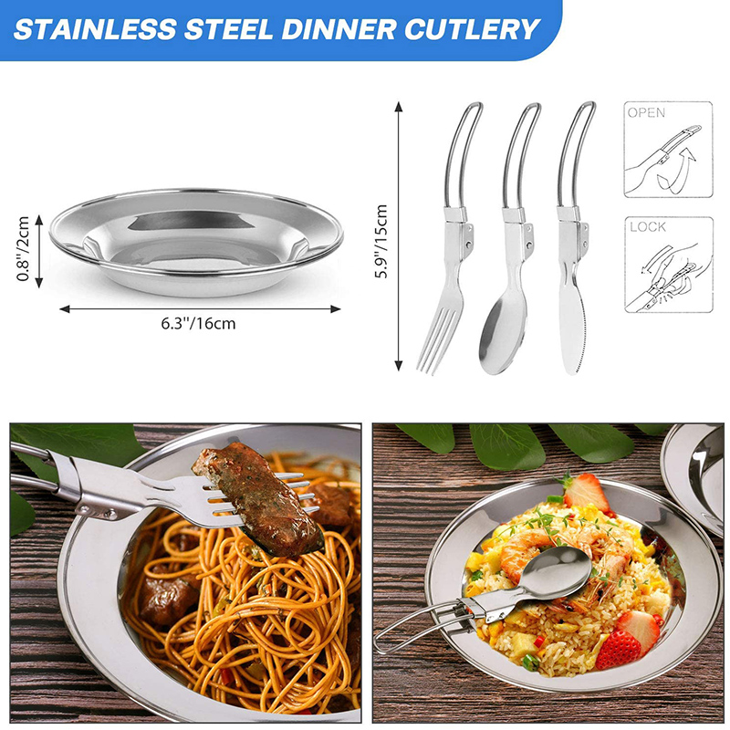 1 Set Outdoor Pot Pan Camping  - Camping Cooking Kettle recensie en prijs