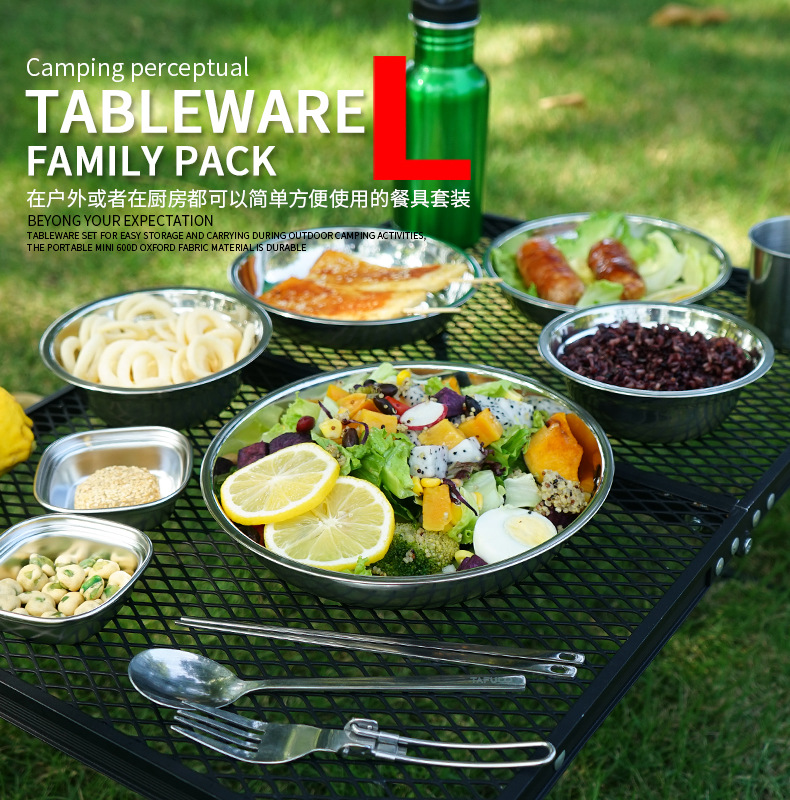 Nieuwe Camping Kookset Draagba - Camping Cooking And Dining Set recensie en prijs