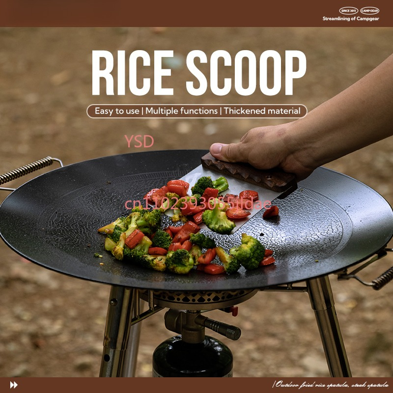 Outdoor kamperen RVS keukenger - Camping Cooking Wok recensie en prijs