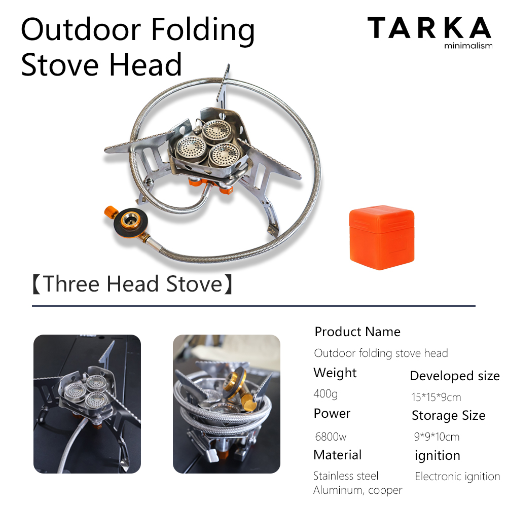 TARKA Camping Gasfornuis 5800w - Cooking On Camping Stove recensie en prijs