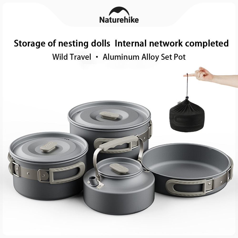 Naturehike Outdoor Pot Set, Ca - Camping Outdoor Cooking Set recensie en prijs